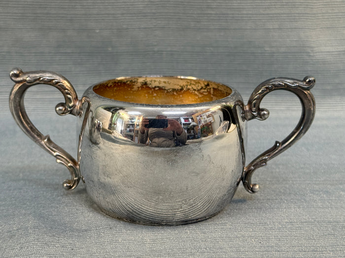 Wm. A. Rogers Silver Plate Cream and Sugar Set