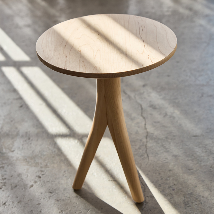 Wood Side Table