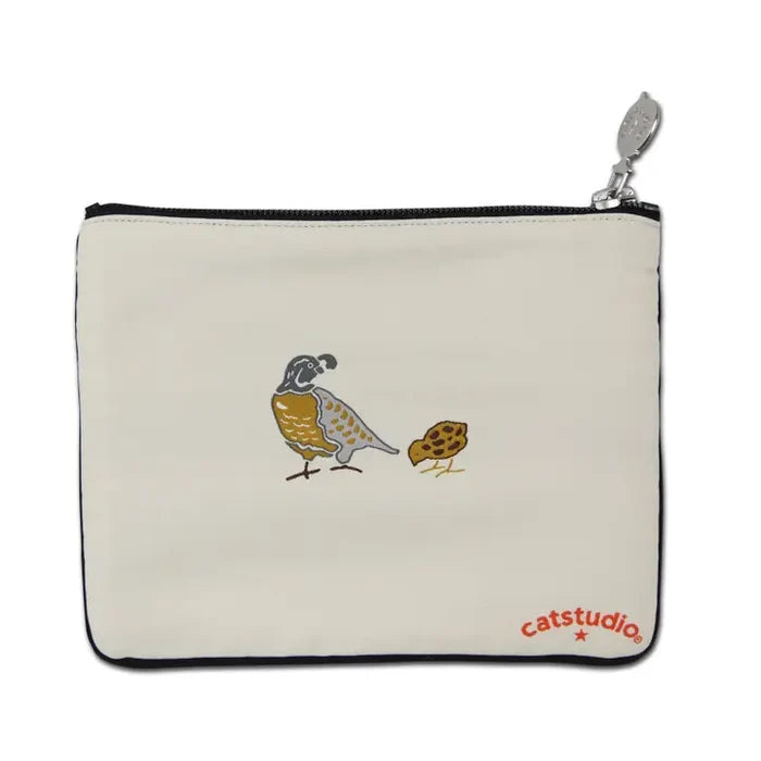 Woven California Zip Pouch