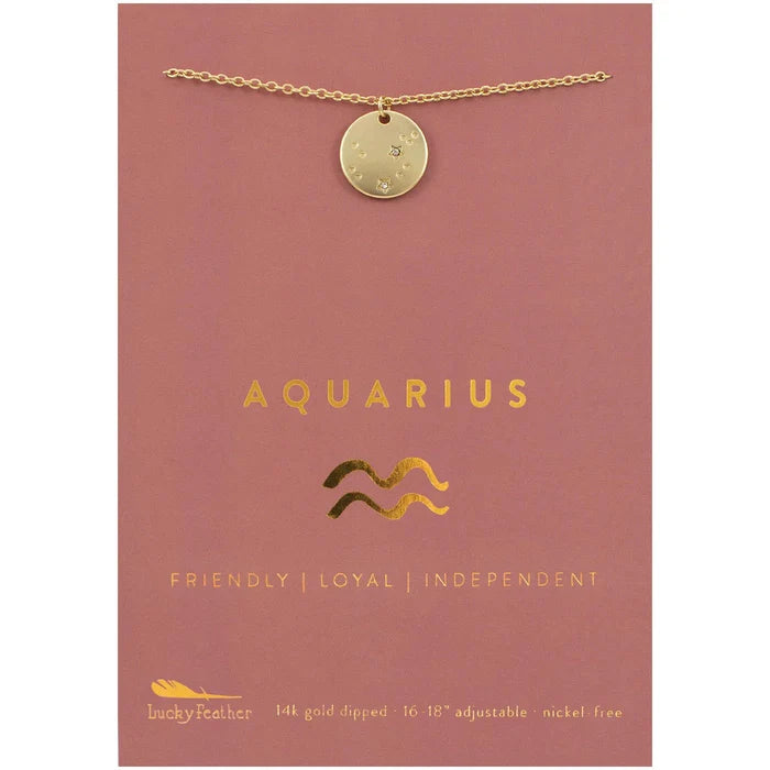 Zodiac Necklace - The Riviera Towel Company
